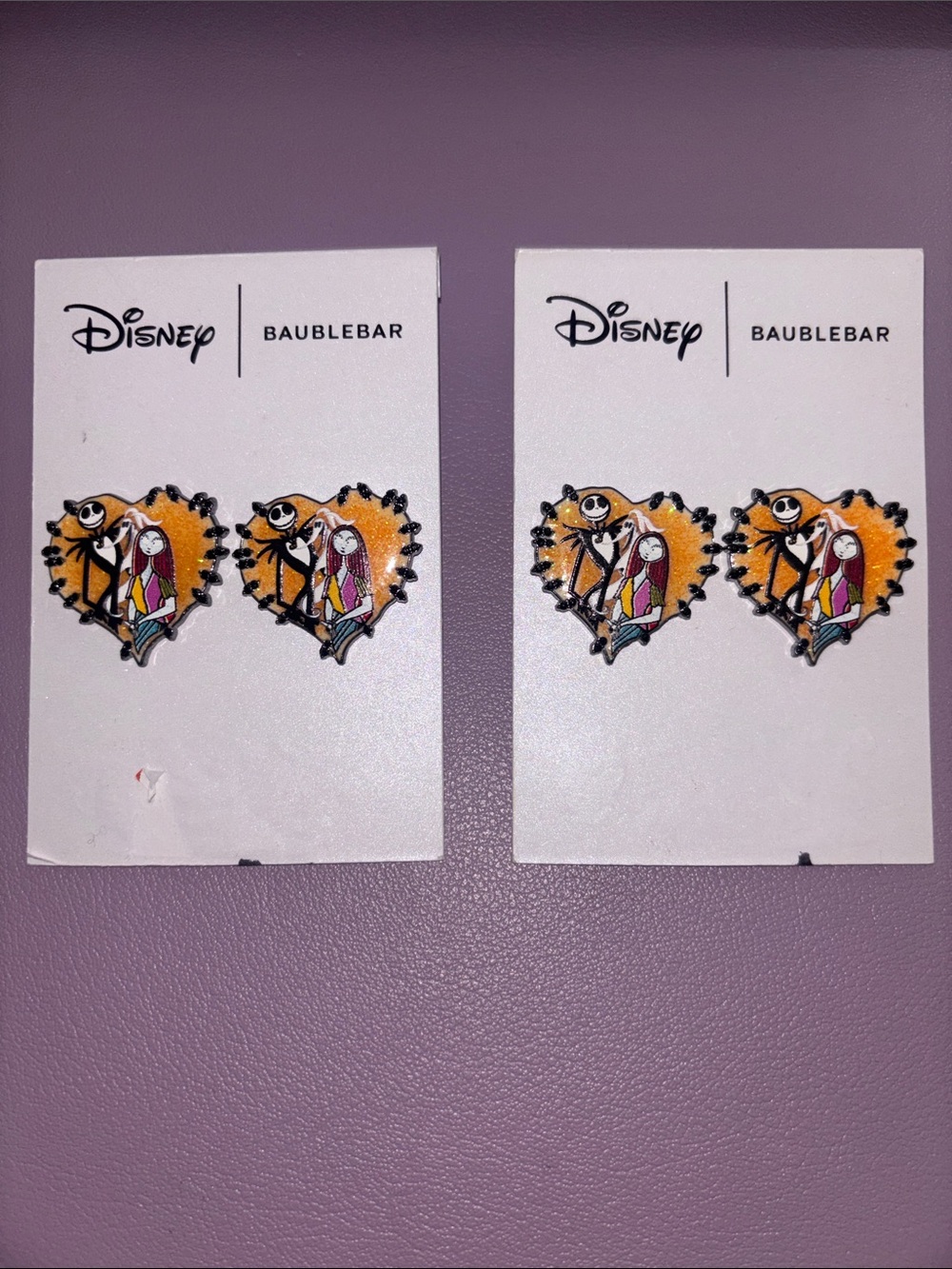 NWT Nightmare Before Christmas Baublebar Earrings